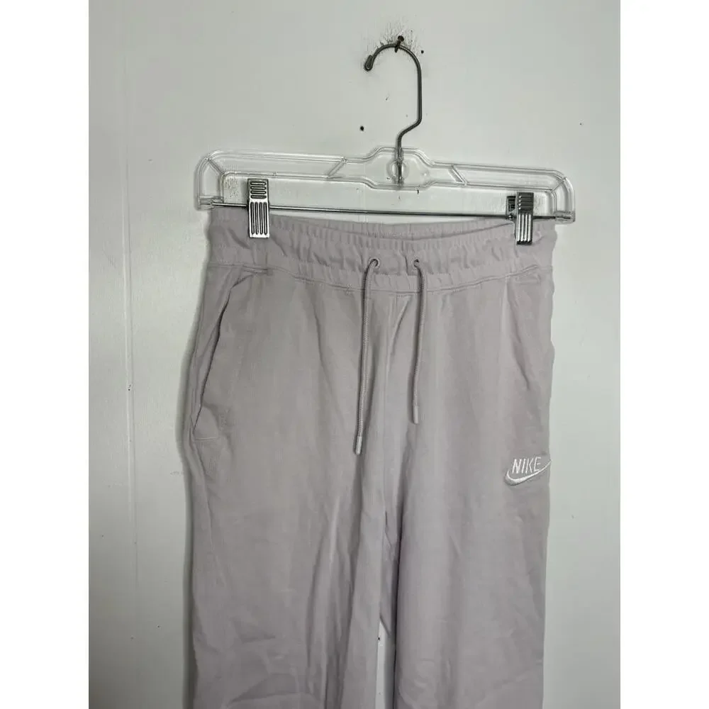 Nike Pants Womens XS Essential High Rise Light Purple Jogger Athleisure Street - Picture 6 of 9
